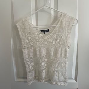 Vintage lace top